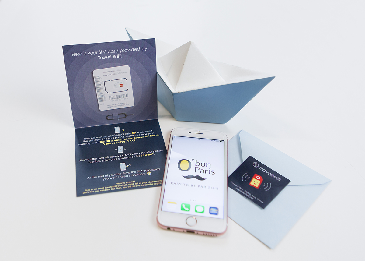 트래블 와이파이 심카드 오봉파리 Easy to be Parisian